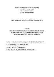 * program yang diwarnakan hijau adalah merupakan program yang diiktiraf oleh badan profesional bidang berkaitan seperti lembaga jurutera malaysia, majlis optik malaysia, lembaga jururawat malaysia dan sebagainya. Doc Nama Guru Haji Darusman Bin Ibrahim Nor Hanis Academia Edu