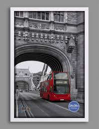 The staples 24 x 36 aluminum poster frame is ideal for hanging photos and paintings securely and easily. Rpjc Solid Wood 24x36 Inch Wide Frame Poster Frames For Wall Mounting Hanging Picture Frame White Buy Online In Belize At Belize Desertcart Com Productid 184088257