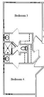 Jack And Jill Bathroom Design Ideas With Floor Plan Photos Similar Size Closets Wash Line Jack And Jill Bathroom Bathroom Floor Plans Bathroom Remodel Designs