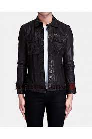 The Vampire Diaries Season 2 Damon Salvatore Leather Jacket