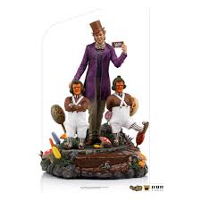 My daughter is obsessed with the movie willy wonka and the chocolate factory. Willy Wonka Statue 1 10 Art Scale Deluxe Willy Wonka The Chocolate Factory 1971 25 Cm Blacksbricks