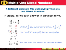 Check spelling or type a new query. 5 5 Multiplying Mixed Numbers Learn To Multiply Mixed Numbers Ppt Download