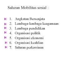 Semakin tinggi ppendapatan dan jabatan. Mobilitas Mobilis Latin Mudah Dipindahkan Banyak Bergerak Horizontal