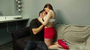Brooklyn Chase hammered deep in wet pussy in a missionary position
