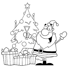 Trouvez une multitude de dessins gratuit à colorier dans cette même catégorie coloriage pere noel gratuits à imprimer. Coloriage Pere Noel Au Pied Du Sapin En Ligne Gratuit A Imprimer