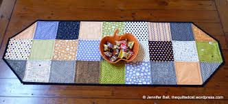 Maybe you would like to learn more about one of these? Easy Charm Square Halloween Table Runner Tutorial Nw Quilted Cat