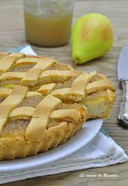 Ho messo tutti al lavoro! Crostata Con Marmellata Di Pere La Cucina Di Rosalba Crostata Ricette Marmellata