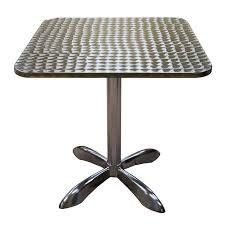 American Tables Seating Al3030 27 1 2 Square Aluminum Table In 2020 Aluminum Table Table Seating Restaurant Seating