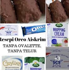 Cara membuat skck online depok. Resepi Oreo Aiskrim 4 Bahan Je Tanpa Ovalette Tanpa Telur Mudah Dan Senang Gile Aneka Resepi Mudah Dan Sedap