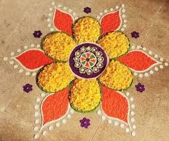 Pin By Bhargavi Duvvuri On Decoration Rangoli Designs Simple Diwali Easy Rangoli Designs Diwali Rangoli Designs Diwali