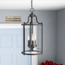 Three Posts Aarav 3 Light Lantern Cylinder Pendant Reviews Wayfair