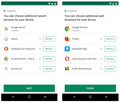 Google To Offer Browser Search App Choices In Android Europe Set Up Flow Browser Google Search