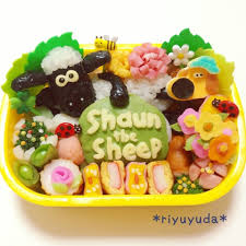 ひつじのショーン デビュー ペコリ by ameba 手作り料理写真と簡単レシピでつながるコミュニティ お弁当箱 お弁当 手作り料理