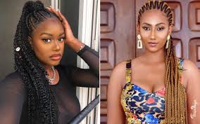 Didi, ghana weaving, bob marley…what hairstyles did you rock before brazilian hair? 25 Trending All Back Ghana Weaving Style Ideas 2021 Thrivenaija