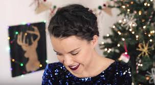 Pink hair is optional, but place your hair in a side parting and apply the glitter and sparkles as much as your heart desires. Quick Easy Holiday Hairstyles For Kids Cafemom Com