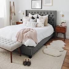 Serina Rug Natural Solid Rugs Bed Decor Bedroom Decor Bedroom Design