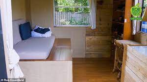 Environmental Activist Build An Entire Eco Home For Just 1 500 Building A Tiny House Shed To Tiny House Eco House