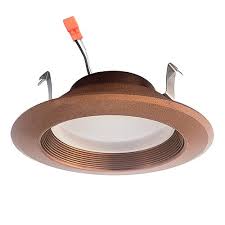 4 Led Recessed Lighting 13watt Retrofit Bronze Baffle Trim Natural White 4000k Dimmable