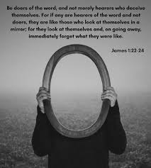 James 1 22 24 Doers Of The Word Sweet Quotes Christian Quotes