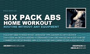 six pack abs home workout routine without any equipment