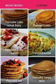 Cara membuat resep pancake tanpa telur ini mudah kok! Resepi Pancake Lengkap For Android Apk Download