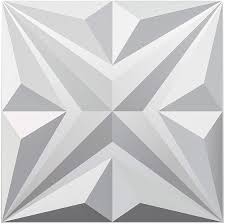 Buy 3d wall panel, wall decoration, 3d wall decor from emoderndecor.com. Amazon Com Art3dwallpanels 3d Wall Panels Star Textured White Pvc Wall Panels For Interior Wall Decor Pack Of 12 Tiles 32 Sq Ft Tools Home Improvement
