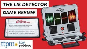 There is no test that can detect lies…the process in which the questions are asked and the sequence of questions may affect how a person reacts. Ttpm Reviews The Lie Detector Game From Hasbro It S The Game For The Best Liars Youtube