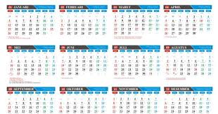 Gratis Download Master Kalender 2020 Lengkap Dengan Hari Kalender Tanggal Identitas Visual