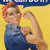 The riveter used a gun to shoot rivets through the metal and. 1