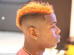 See more of paul labile pogba on facebook. Man Utd S Pogba Shows New Crazy Haircut Whilst Suspended Daily Mail Online