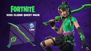 New Hiss Clique Quest Pack Available Now | Fortnite News