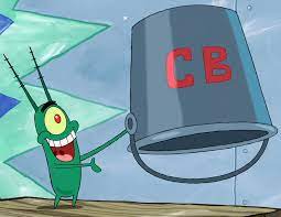 The chum bucket is a failing restaurant directly across the street from the krusty krab. Chum Bucket Bucket Helmet Encyclopedia Spongebobia Fandom