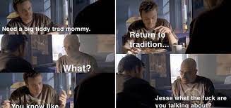 Usually define your subject, what you are talking about, by using one of those questions. Jesse What The Fuck Are You Talking About Know Your Meme