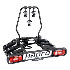 Hapro Fahrradtrager Atlas 3 Premium Blue Geeignet Fur 3 Fahrrader Traglast Max 65 Kg Passend Fur Fahrzeuge Mit Anhangerkupplung Bauhaus