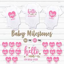 Free Free 175 Baby Monthly Milestone Svg SVG PNG EPS DXF File