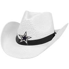 Dallas Cowboys White Straw Hat Cowboy Hats Dallas Cowboys Hats Dallas Cowboys