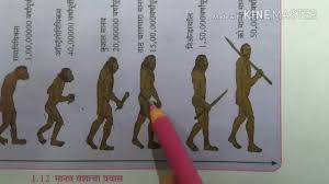 Human Evolution In Marathi Heredity And Evolution