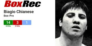 BoxRec: Biagio Chianese