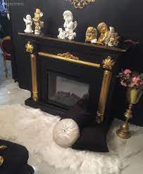 altin ve siyah uyumu ile luks ve dramatik bir dekor ev gezmesi dekor siyah mobilya mobilya