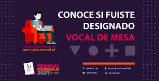 El 27 de marzo el servel reveló la nómina definitiva de las personas que deben cumplir con el rol de vocales de mesa en los próximos comicios que elegirán alcaldes. Zhinziflrhyjjm