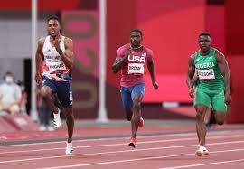 The 100m men's olympic sprint champion is hailed the fastest man on earth, and us athletes have won the olympic 100m more times than any other country, 17 out of the 27 times that it has been run. Zkc0of I5vldjm