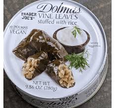 Trader Joe'S Dolmas Vine Leaves Stuffed With Rice (Pack Of 6) : Grocery &  Gourmet Food - Amazon.Com