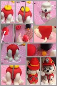 Resultado De Imagem Para Step By Step Chase Paw Patrol Cake Topper Kinder Kuchen Geburtstag Fondant Figuren Anleitung Paw Patrol Figuren