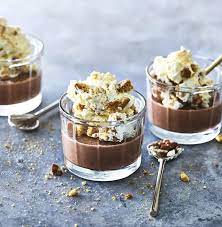 Mocha Panna Cotta Savory Recipe Desserts Easy Chocolate Desserts Valentines Food Dinner