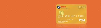 Select the bank account the amount has to be debited from. Credit Card Feast Gold Dining Credit Card By Kotak Mahindra Bank