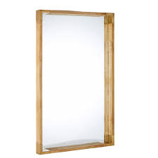 Spiegel Van Mangohout En Goudkleurig Metaal 69x120 Maisons Du Monde Spiegel Houten Spiegel Metaal