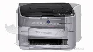 The 1690mf is desktop full colour a4 laser beam printer methode which has copy speed up to 20 ppm monochrome and up to 5 home. Konica Minolta Magicolor 1600w Color Laser Printer Youtube