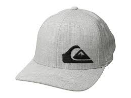Quiksilver Final Hat Light Grey Heather Caps It S A Wrap When You Step Out With The Surf Inspired Quiksilver Final Hat Flex Hats Embroidery Logo Quiksilver