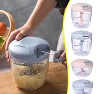 100Fens Manual Pull Food Chopper Hand Pull String Garlic Chopper For  Kitchen Easy Cleaning Food Processor For Onions Garlic Carrots Tomato Meat  With ...