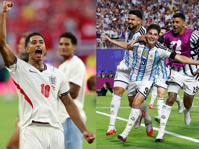 Bellingham brilla con un doblete y cita a Inglaterra con la 'polémica'  Argentina de Messi en semifinales del Mundial